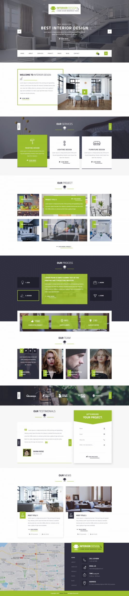 Interior Design WordPress Theme