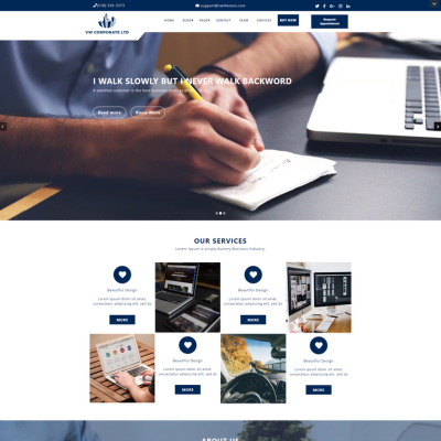 Corporate WordPress Theme