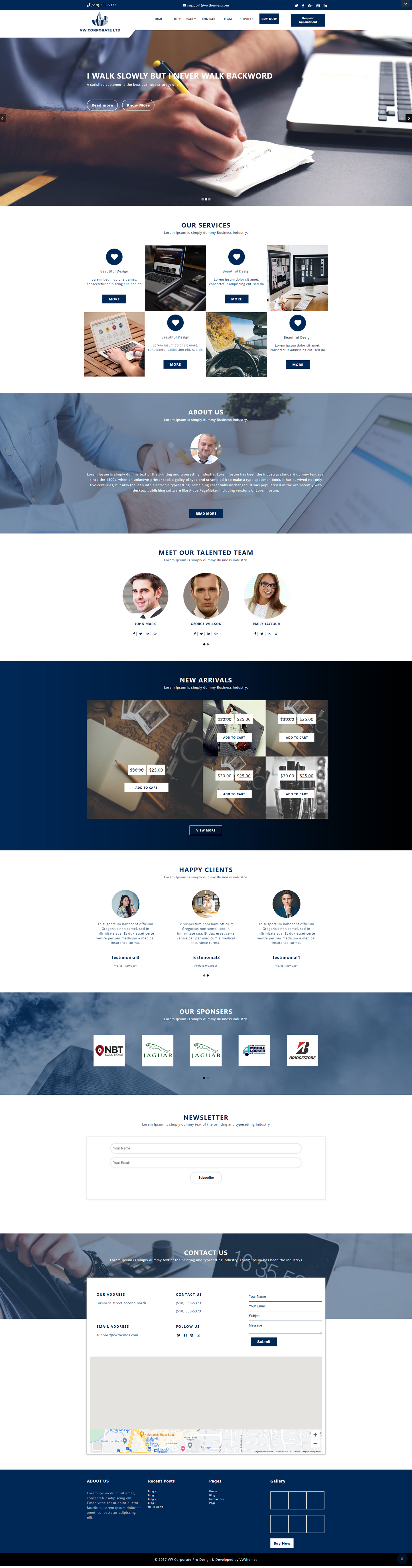 Corporate WordPress Theme