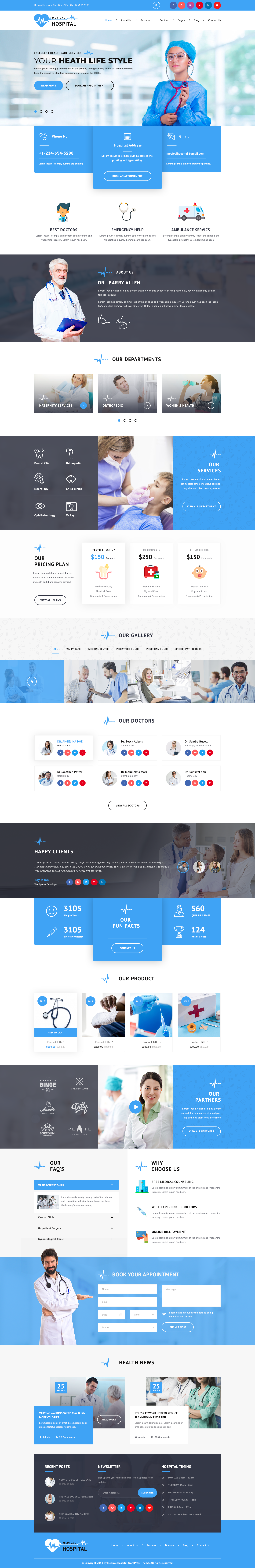 WordPress Medical Theme