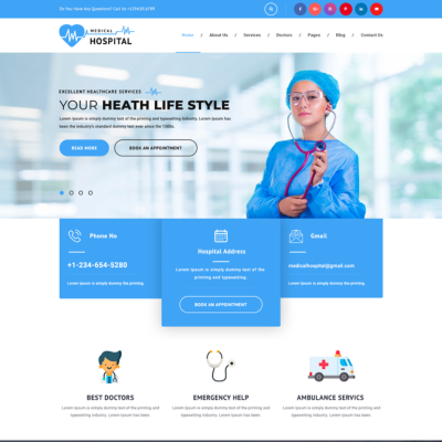 WordPress Medical Theme