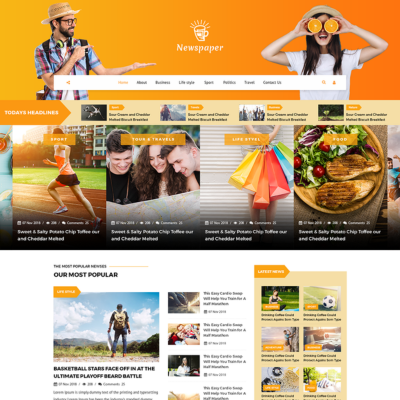 Newspaper WordPress Theme